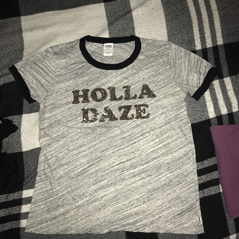 Bling ringer tee